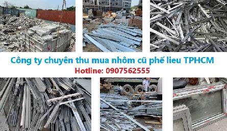 Thu mua nhôm phế liệu cũ giá cao nhất TPHCM